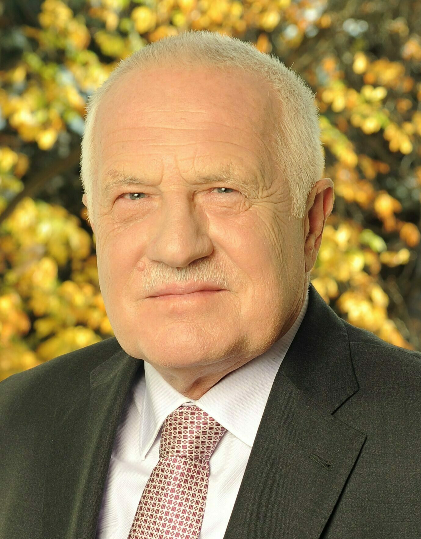 portrait_Vaclav Klaus Dan Shechtman
